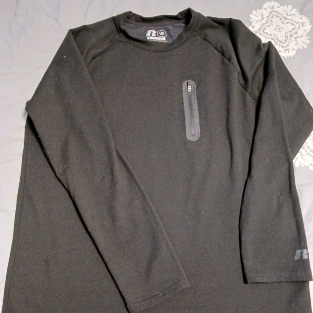 Mens Russell Training Fit L/S Top